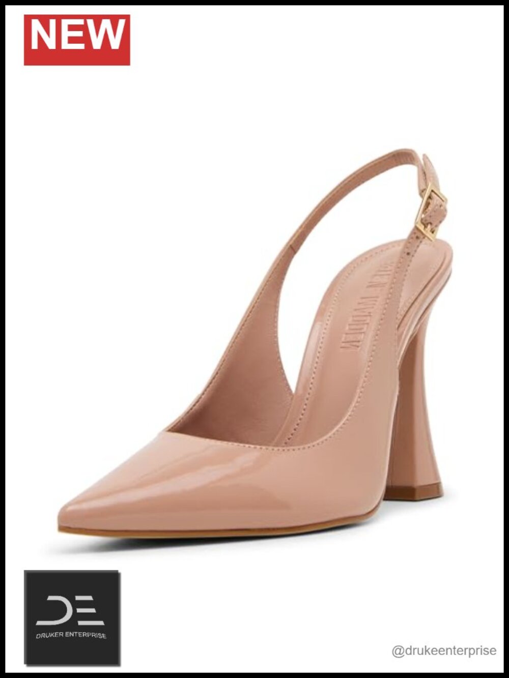 Steve Madden Blare Pointed Toe Slingback Heels 3 Inch